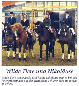 Wilde Tiere und Nikoluse