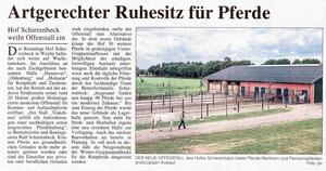 Offen-Laufstall Trakehnen