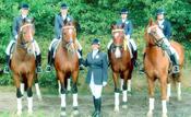 Dressurmannschaft 2009 / Turnier Schwanewede