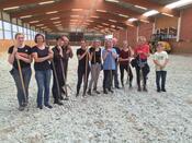 Reithallenboden erneuert