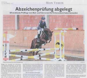 Abzeichenlehrgang 2013